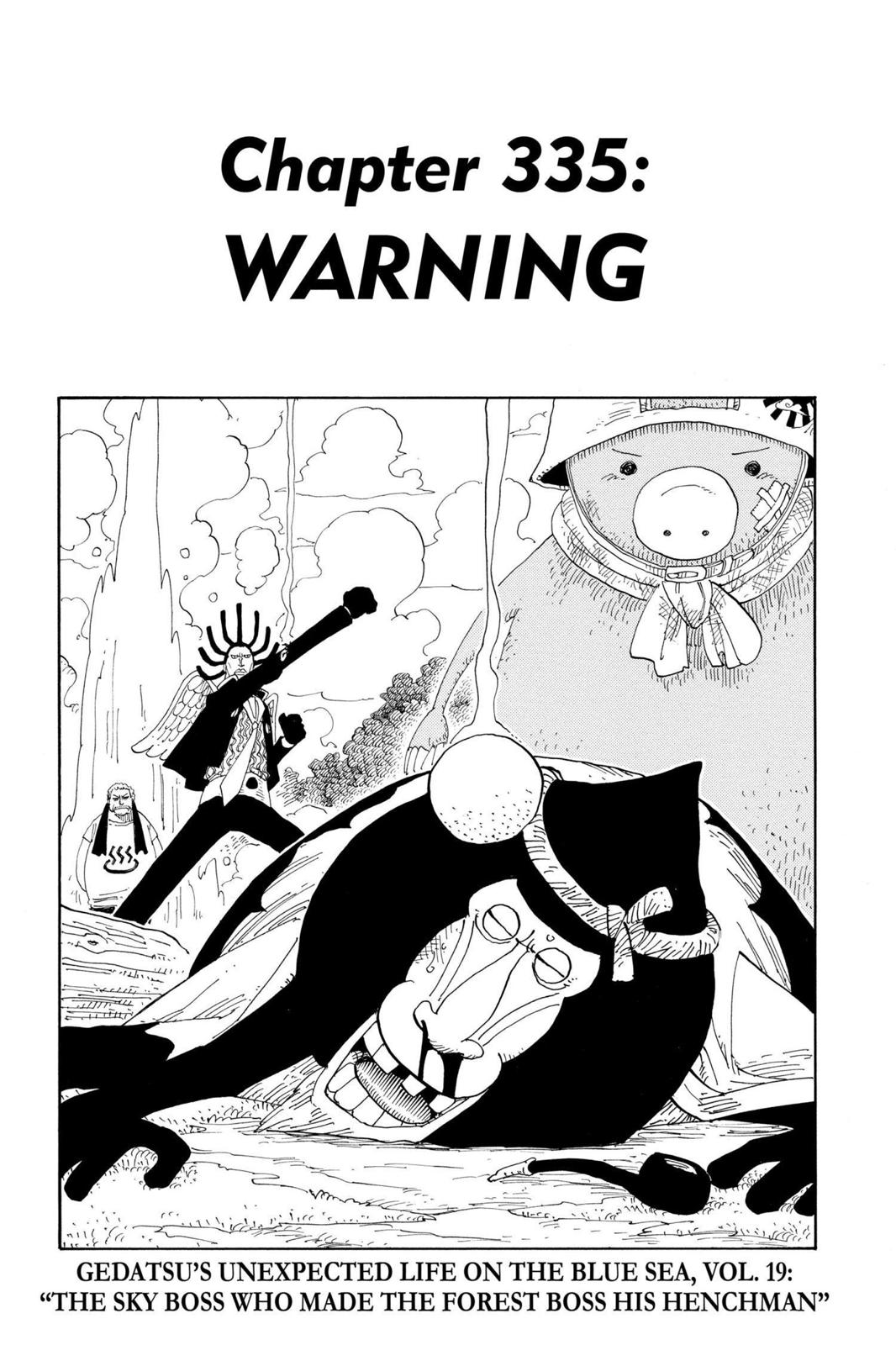 One Piece, Chapter 335 image 01