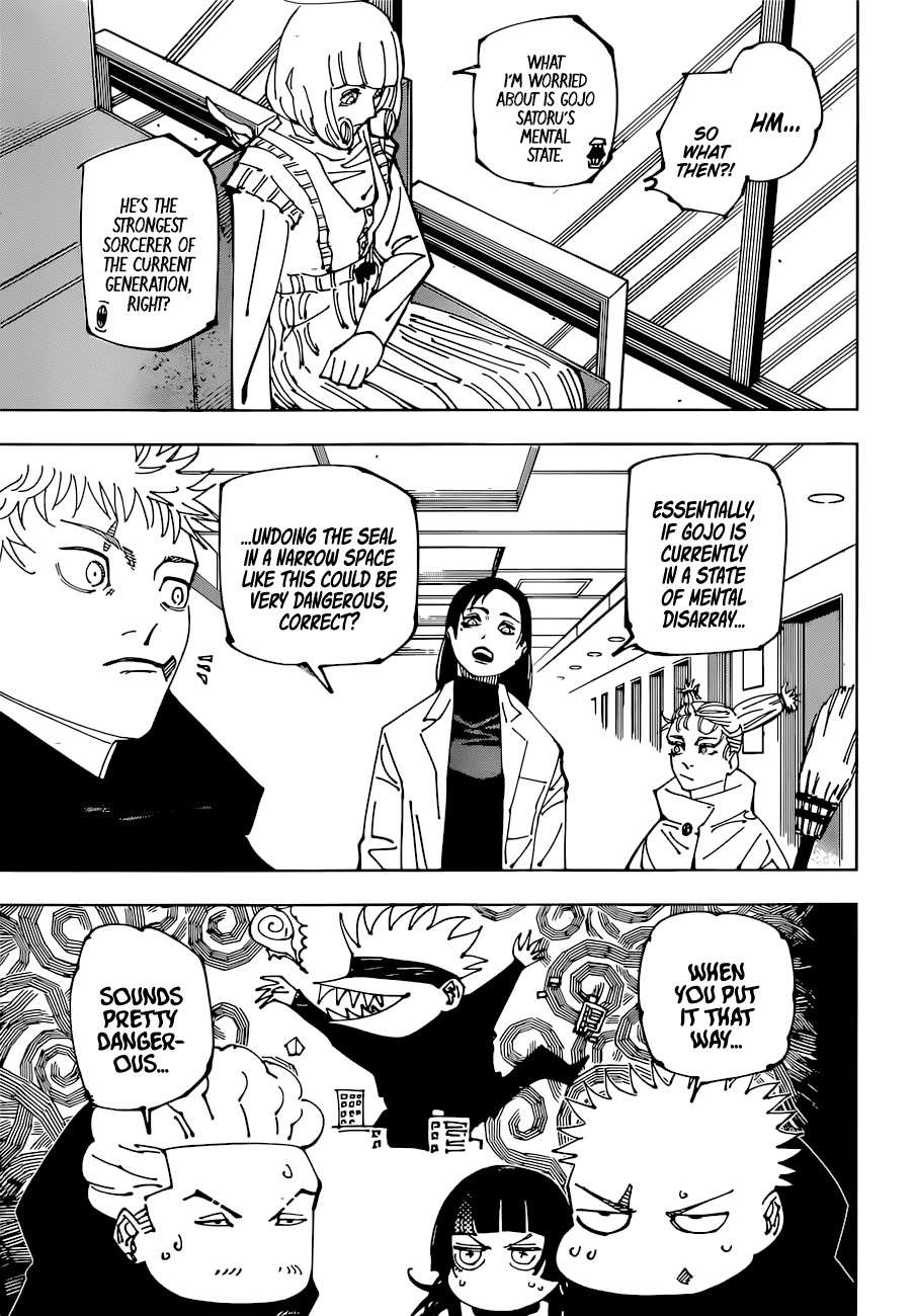 Jujutsu Kaisen, Chapter 221 image 05