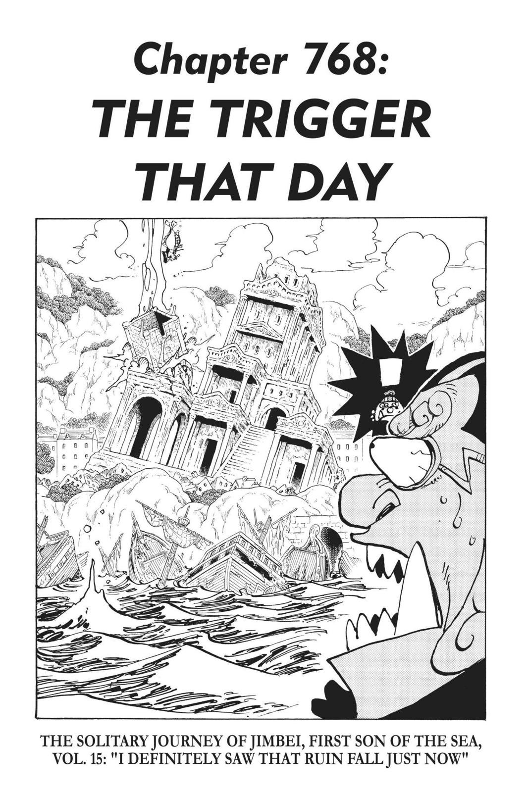 One Piece, Chapter 768 image 01