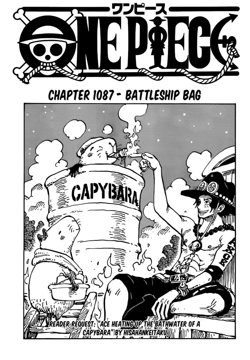 One Piece, Chapter 1087 image 01