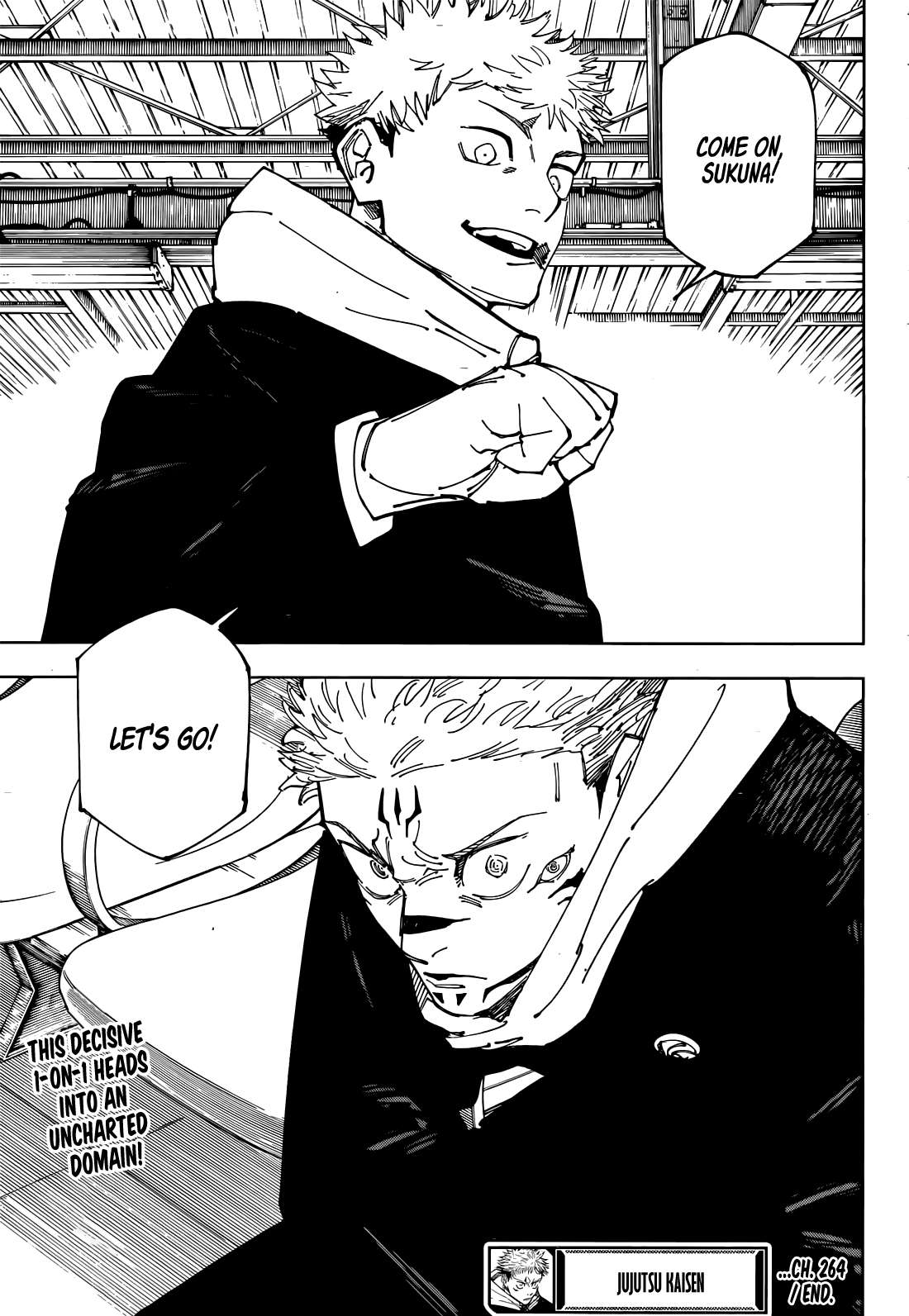 Jujutsu Kaisen, Chapter 264 image 20