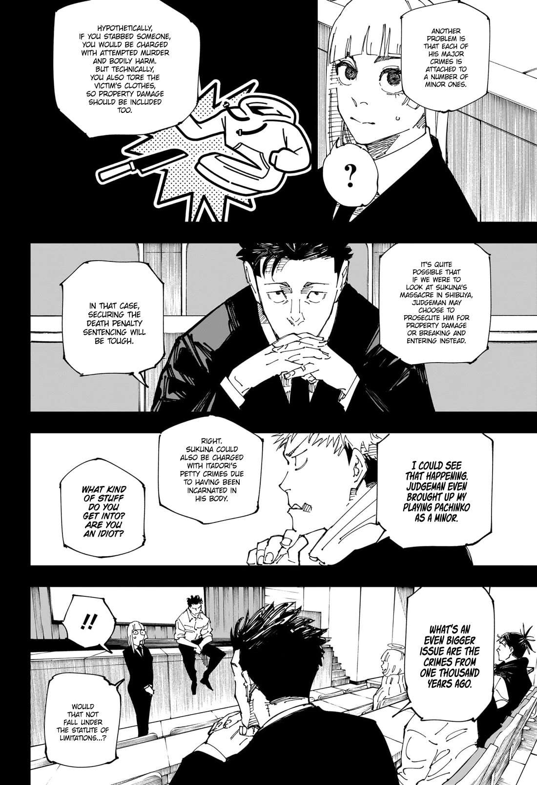 Jujutsu Kaisen, Chapter 244 image 10