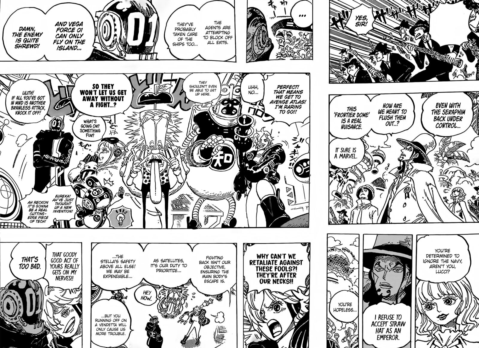 One Piece, Chapter 1071 image 04