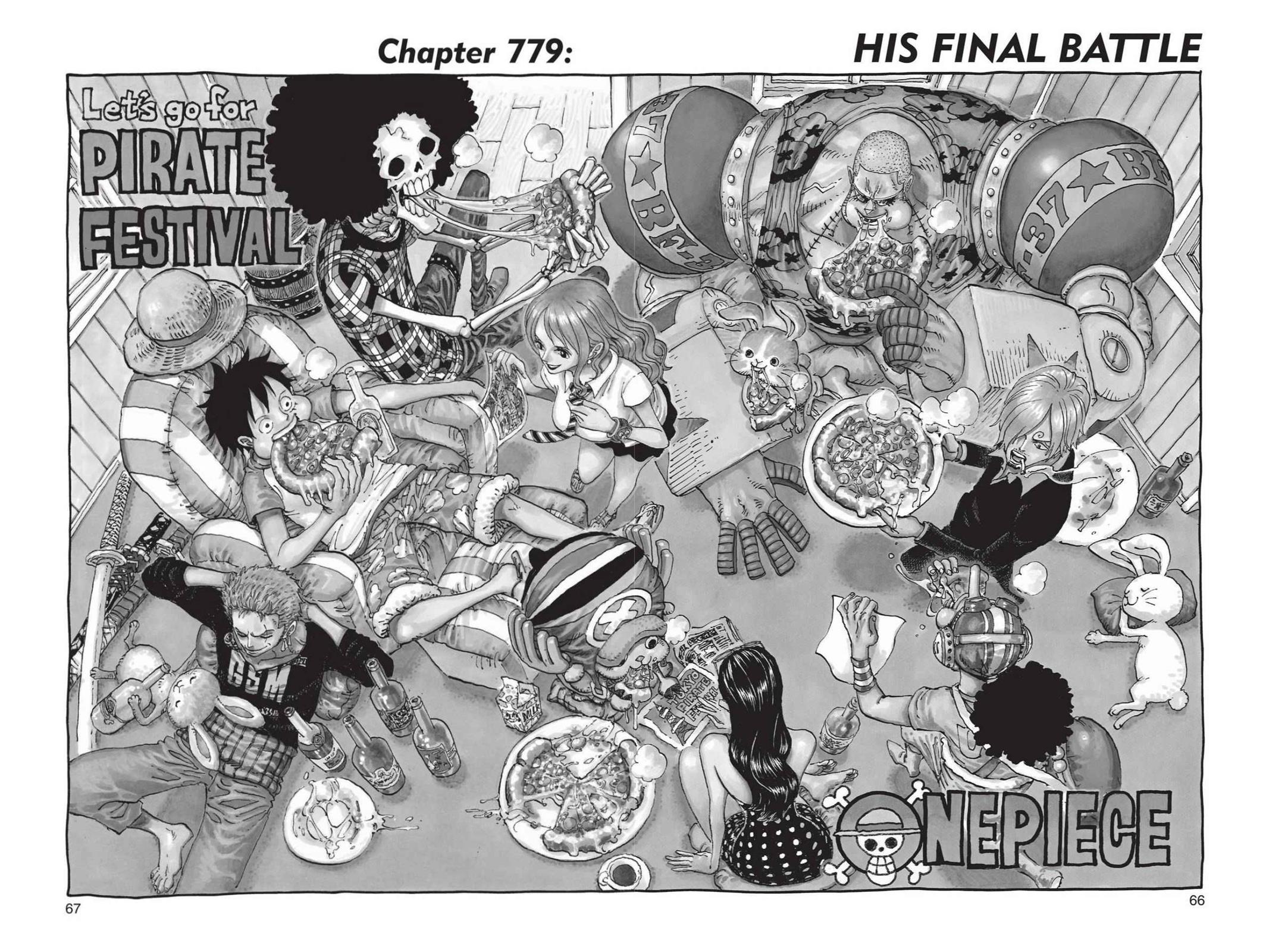 One Piece, Chapter 779 image 01