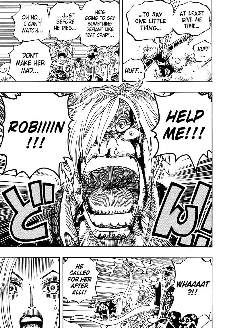 One Piece, Chapter 1005 image 05