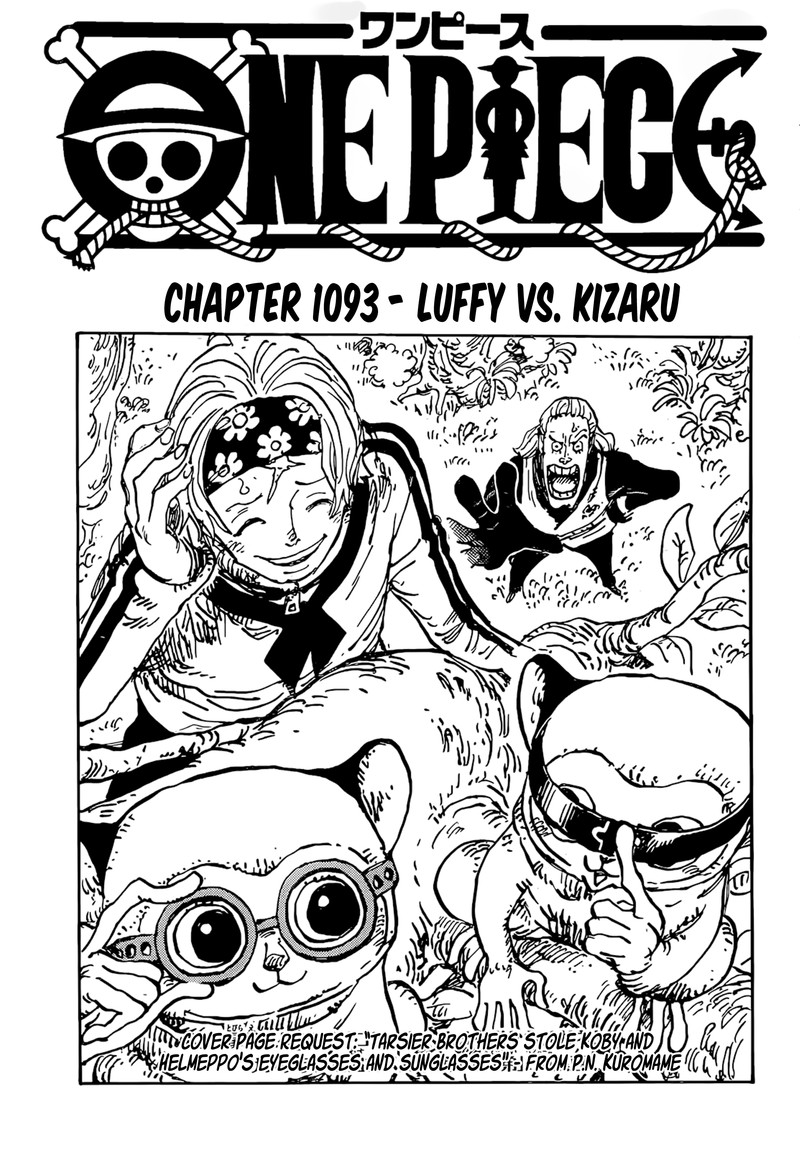 One Piece, Chapter 1093 image 01