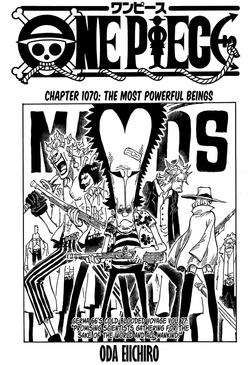 One Piece, Chapter 1070 image 02