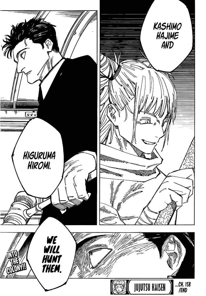 Jujutsu Kaisen, Chapter 158 image 20