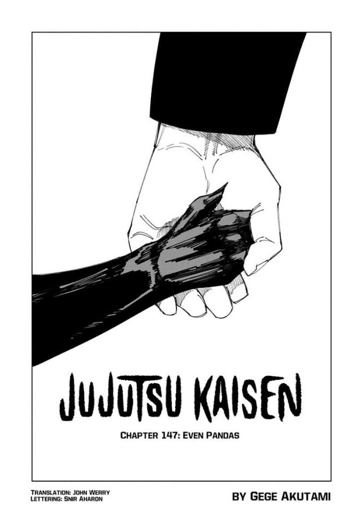 Jujutsu Kaisen, Chapter 147 image 01