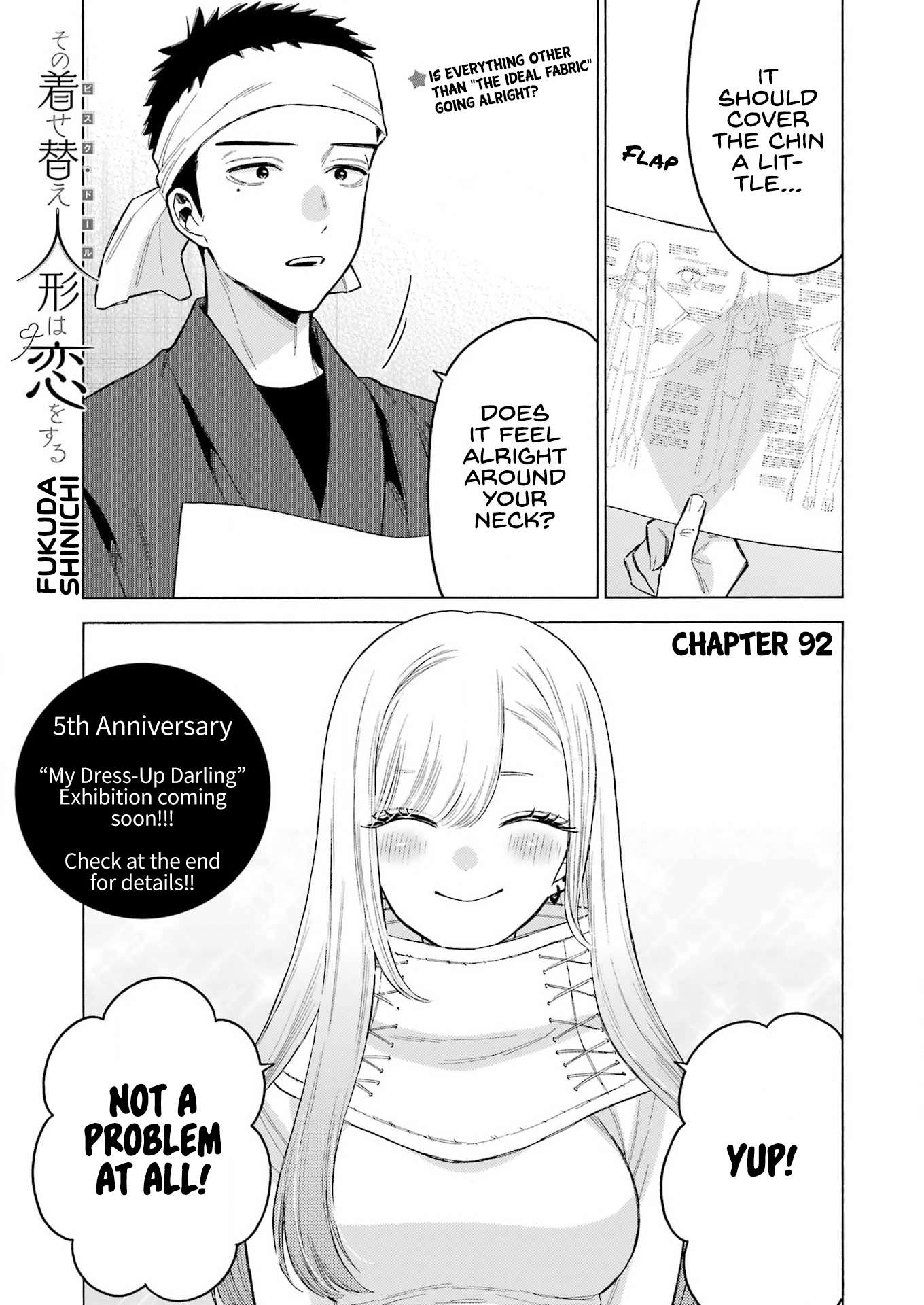 My Dress-Up Darling, Chapter 92 image 01