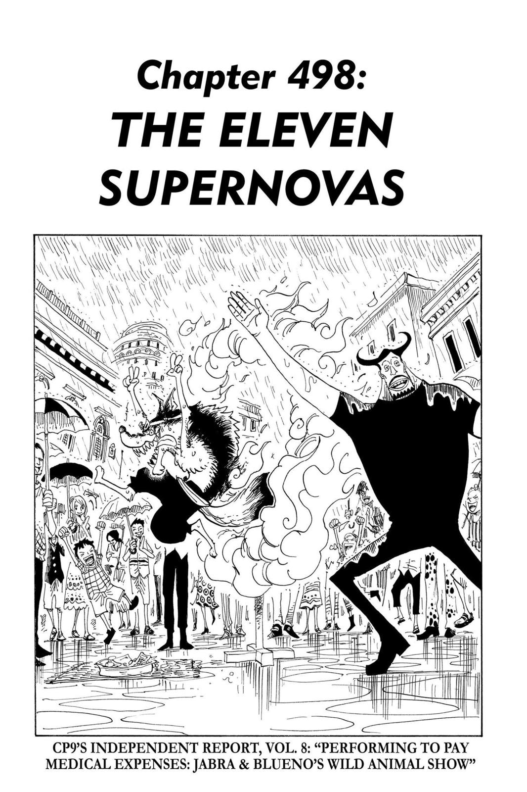 One Piece, Chapter 498 image 01