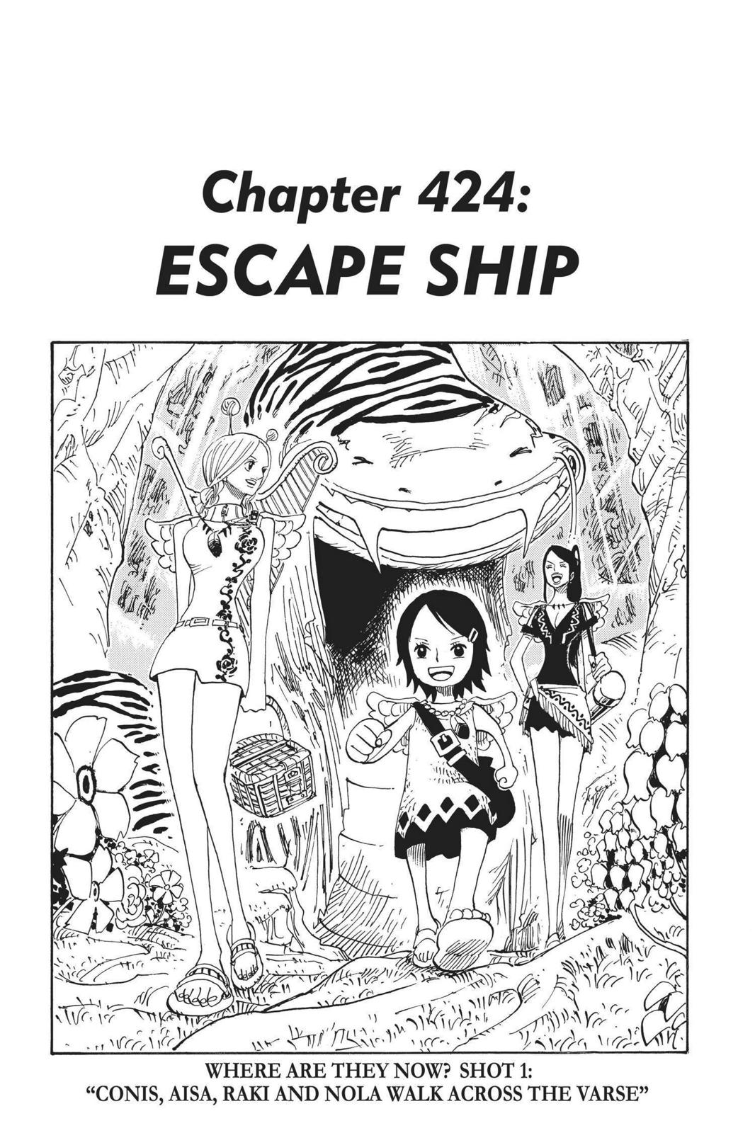 One Piece, Chapter 424 image 01