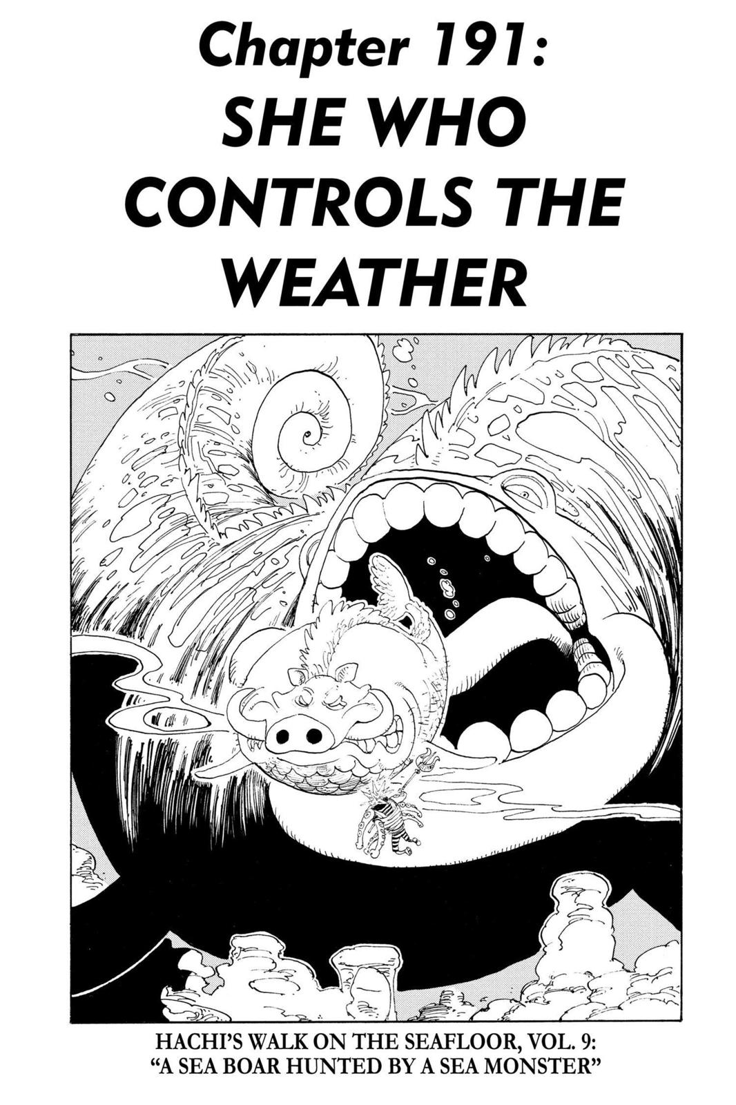 One Piece, Chapter 191 image 01