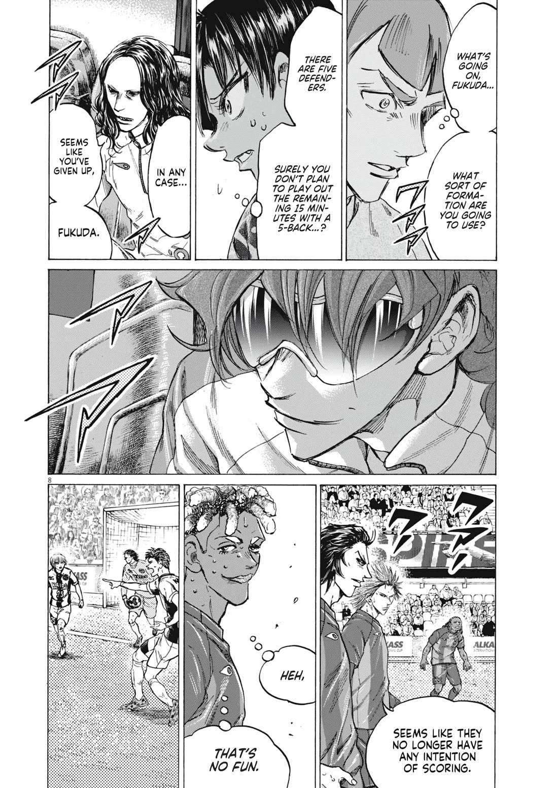 Ao Ashi, Chapter 391 image 09