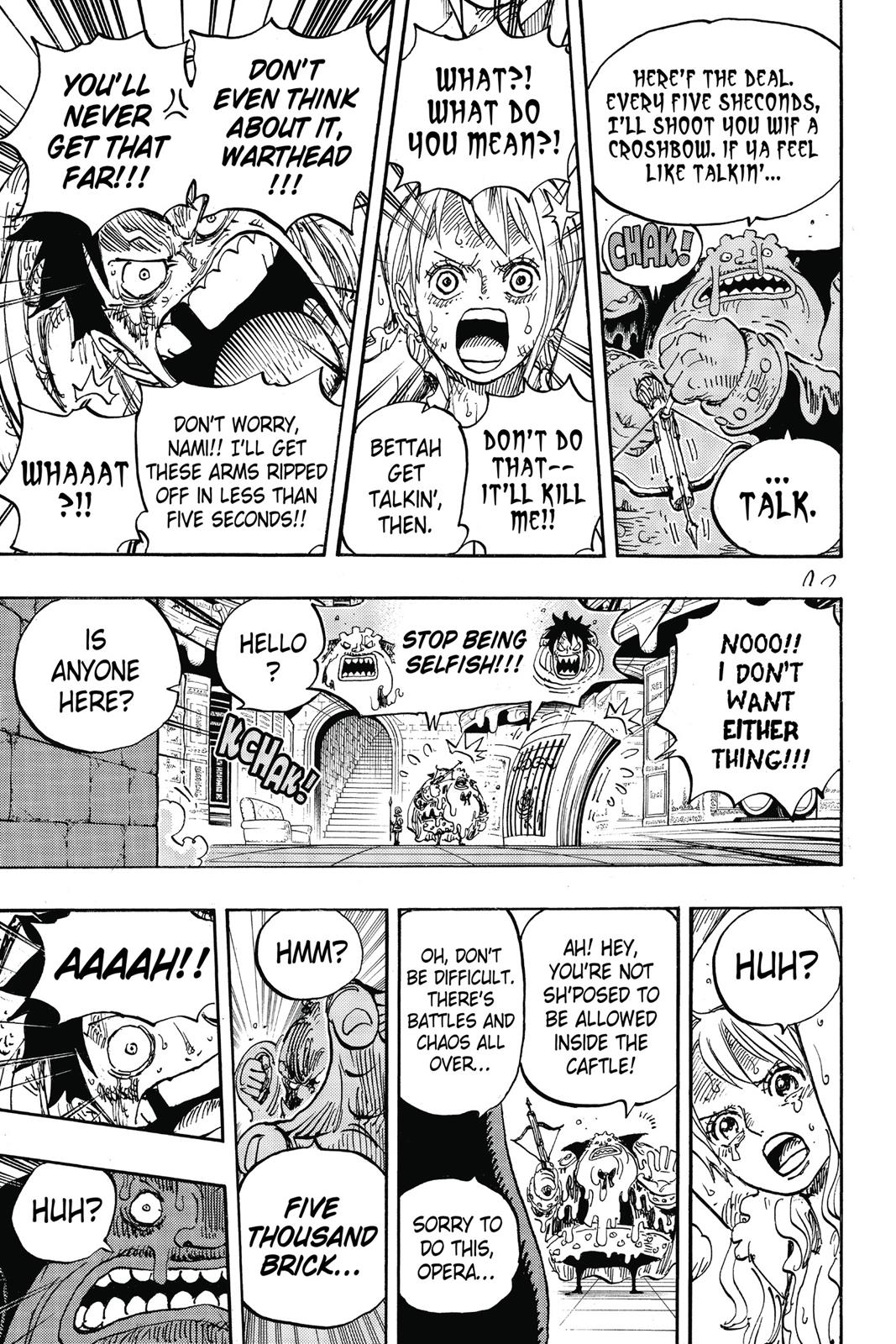 One Piece, Chapter 851 image 14