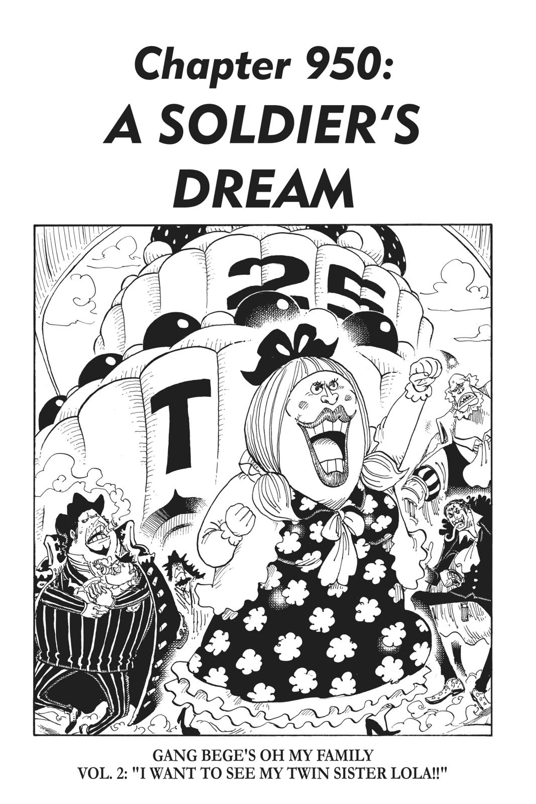 One Piece, Chapter 950 image 01