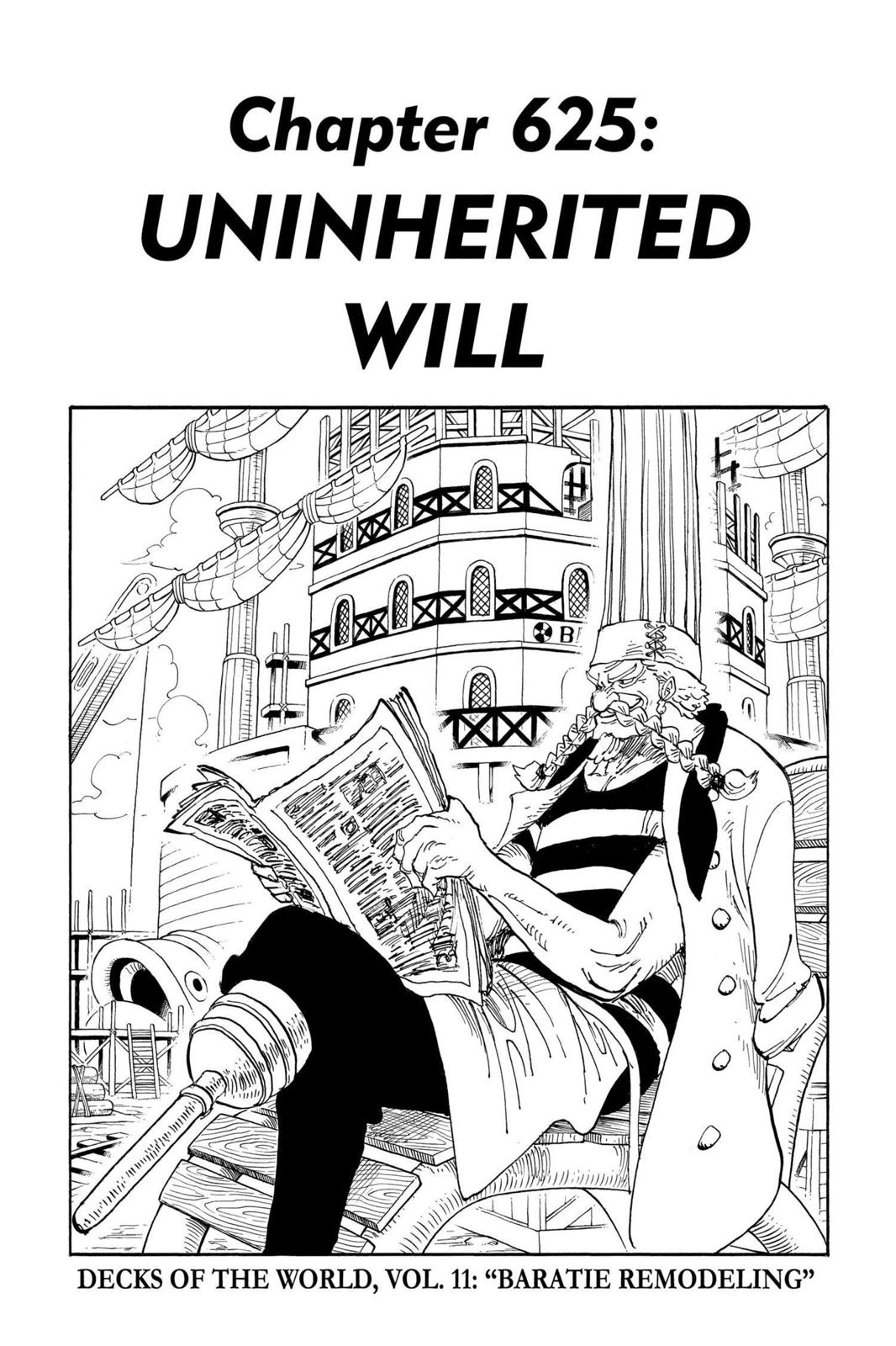One Piece, Chapter 625 image 01