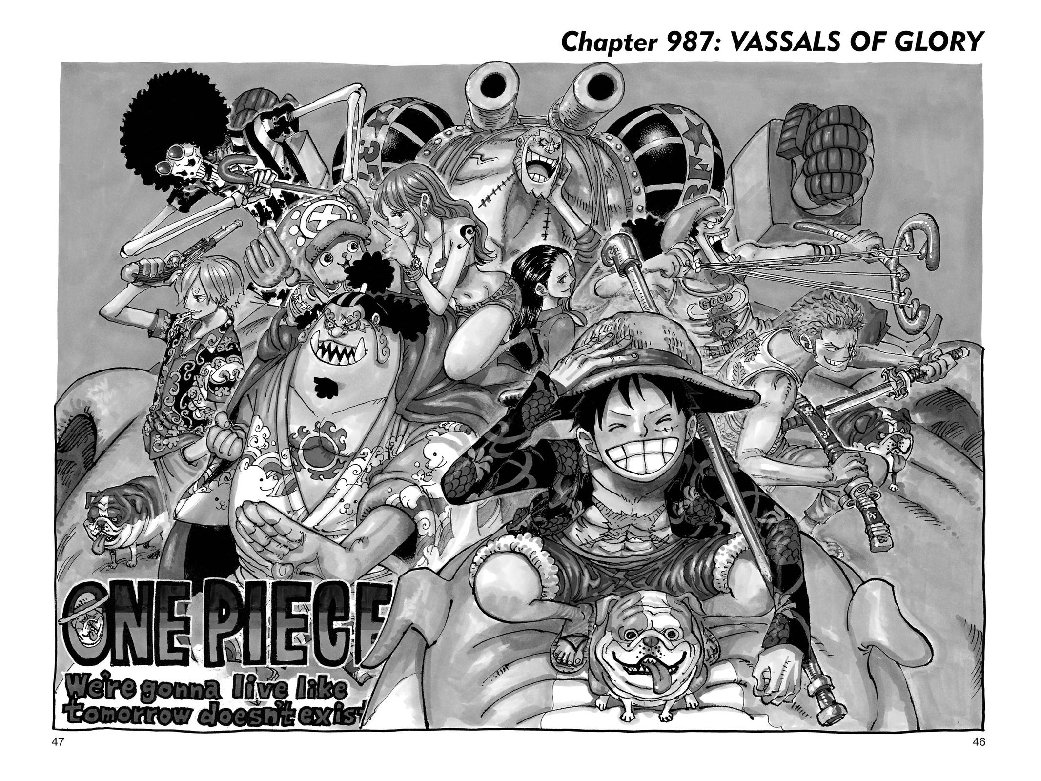 One Piece, Chapter 987 image 01