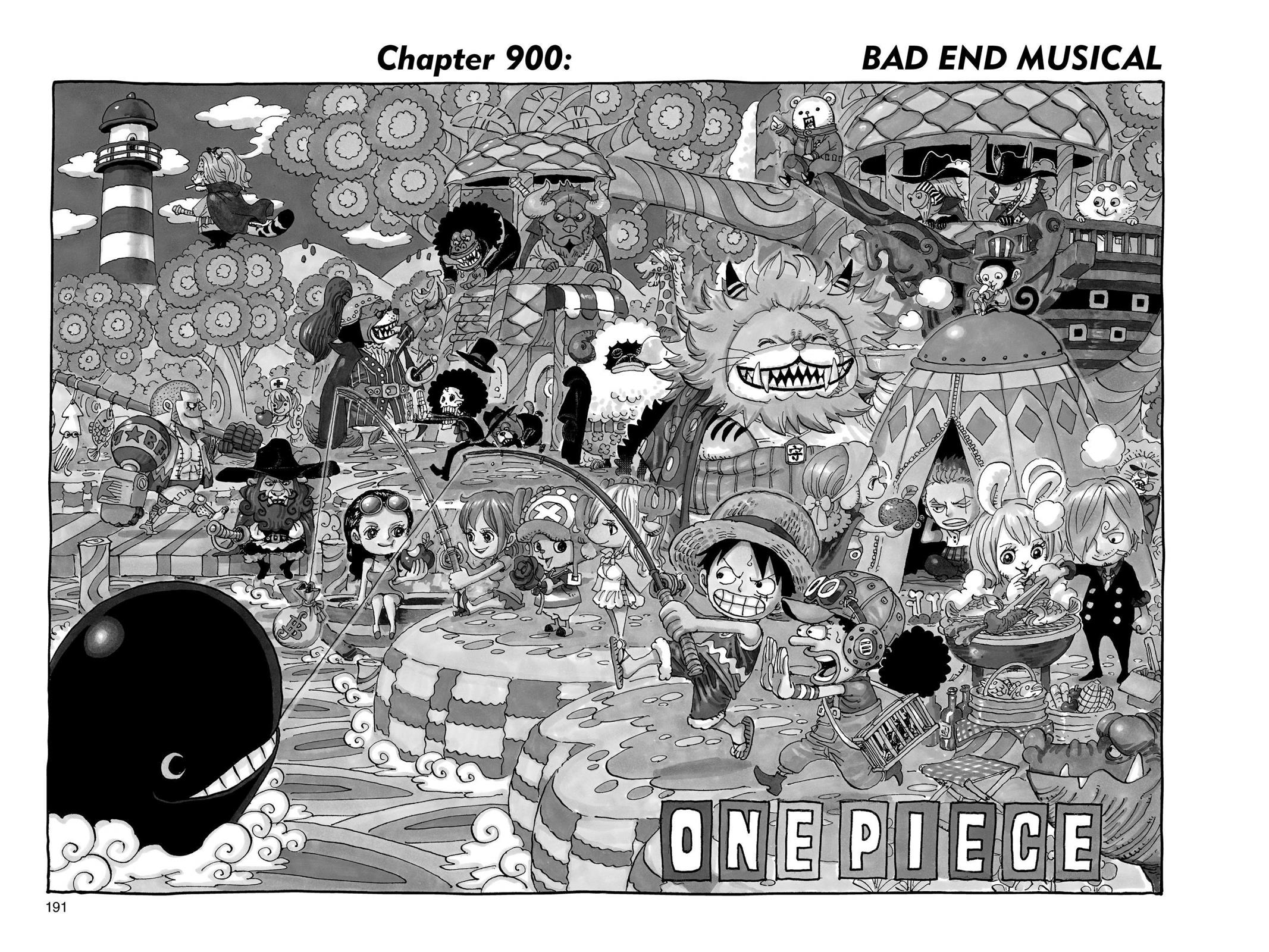 One Piece, Chapter 900 image 01