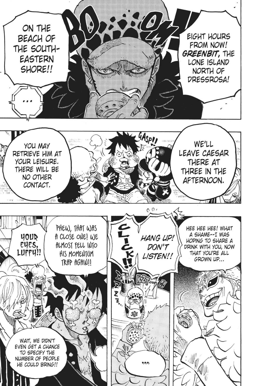 One Piece, Chapter 700 image 07