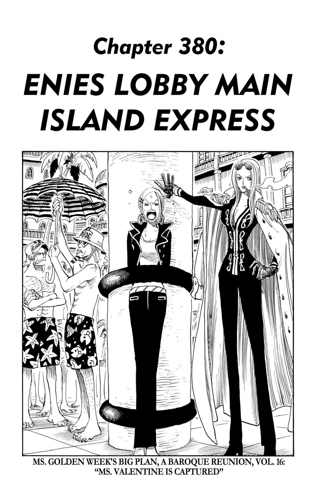One Piece, Chapter 380 image 01