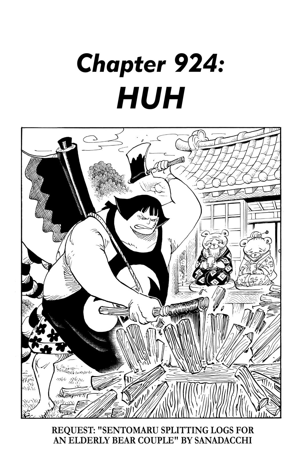 One Piece, Chapter 924 image 01