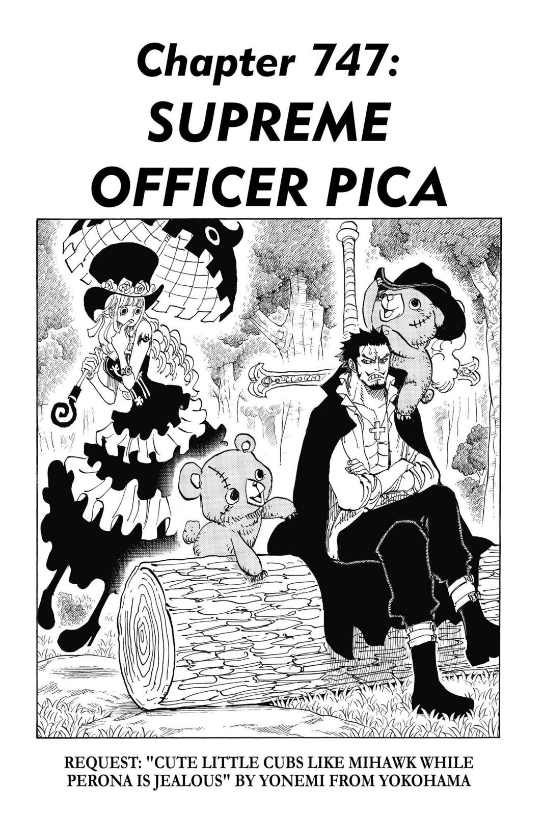 One Piece, Chapter 747 image 01