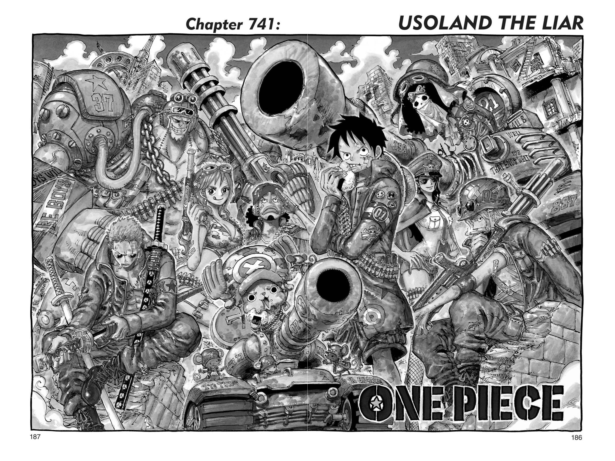 One Piece, Chapter 741 image 01