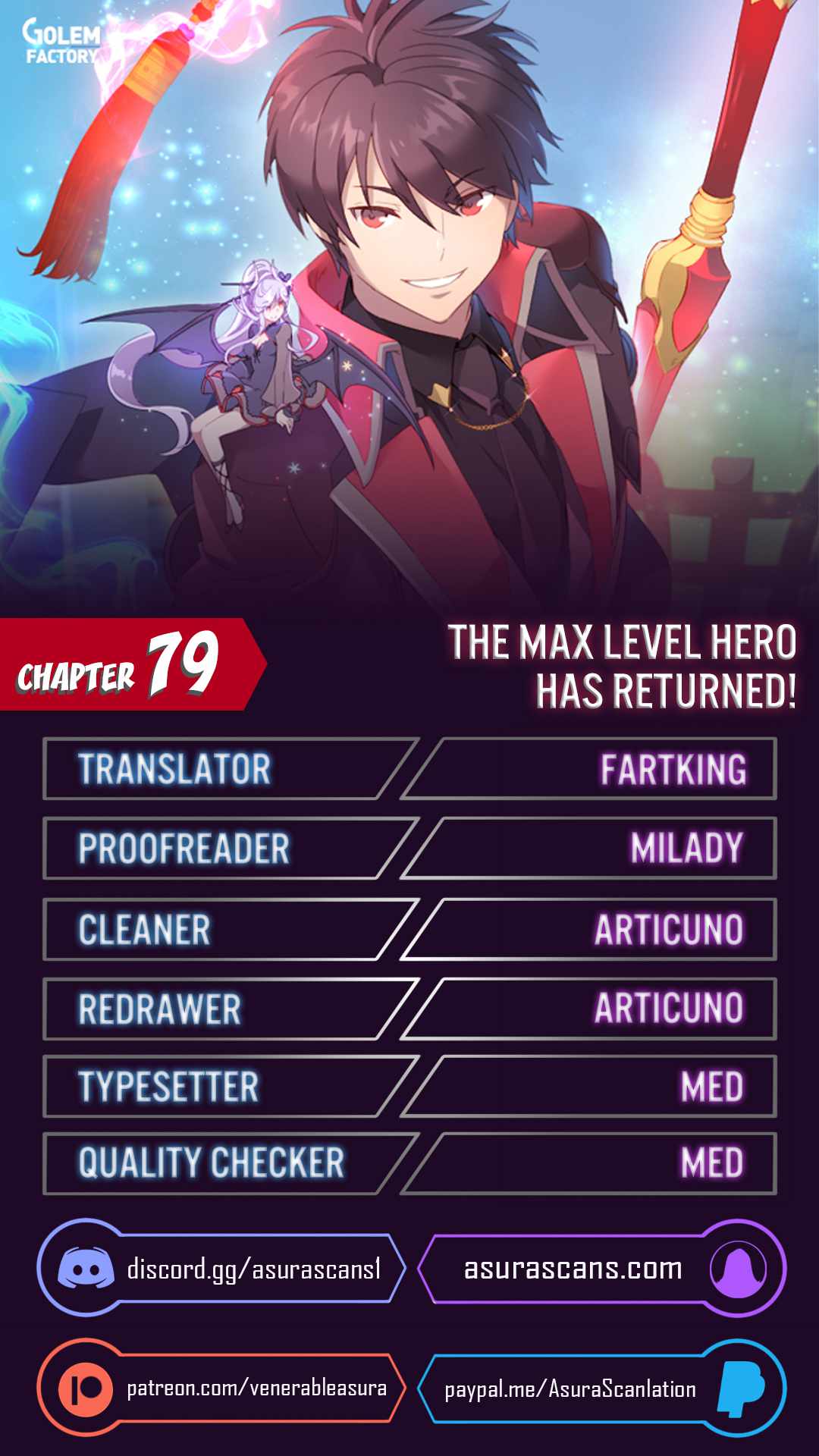 The Max Level Hero Has Returned!, Chapter 79 image 01