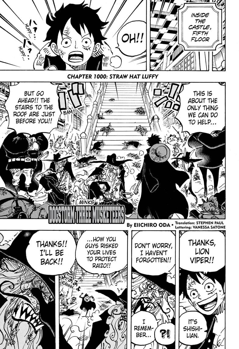 One Piece, Chapter 1000 image 03