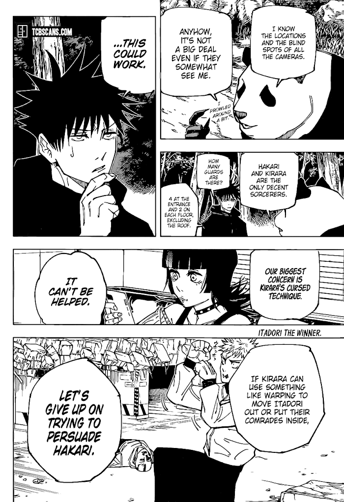 Jujutsu Kaisen, Chapter 154 image 05