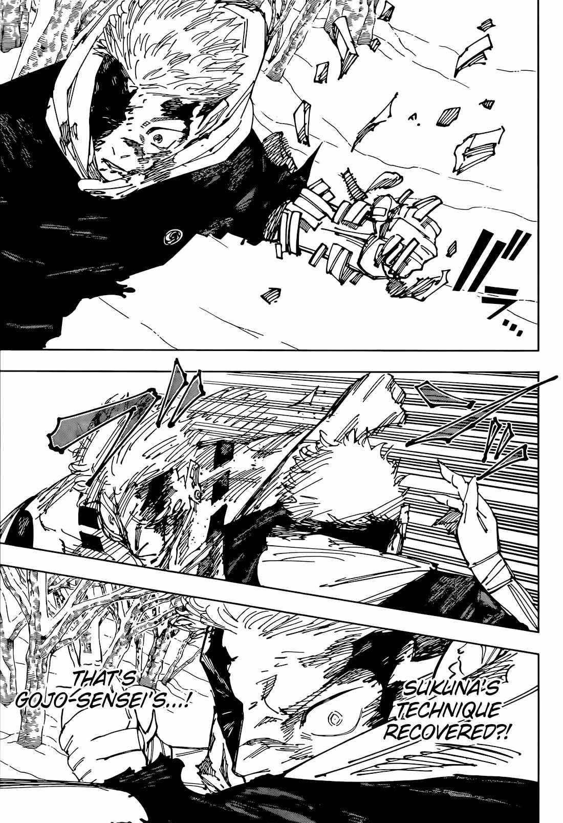 Jujutsu Kaisen, Chapter 266 image 17