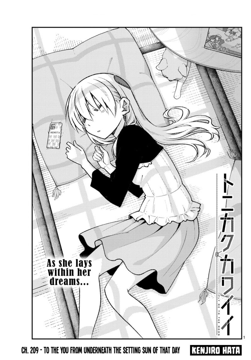 Tonikaku Cawaii, Chapter 209 image 01