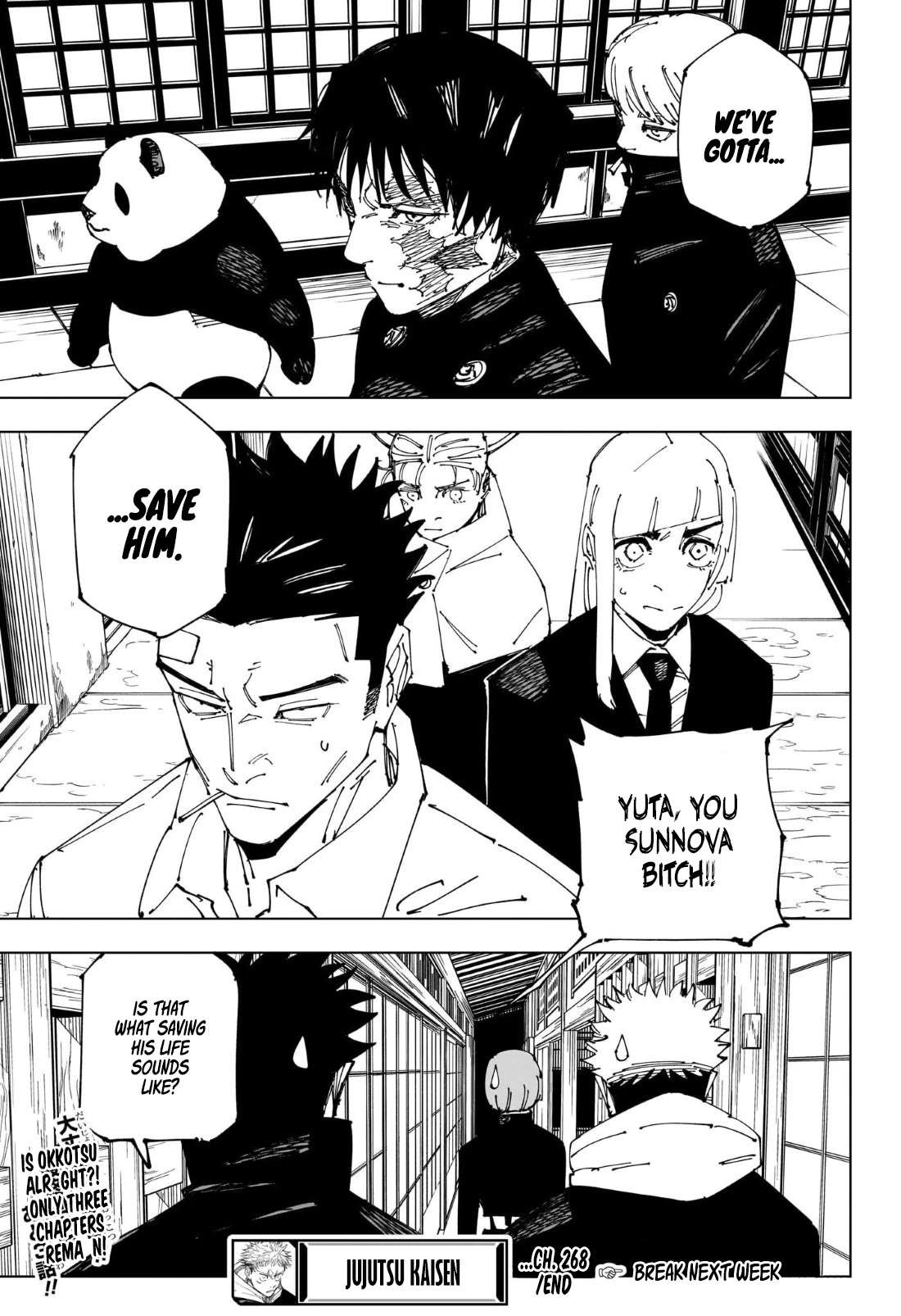 Jujutsu Kaisen, Chapter 268 image 20