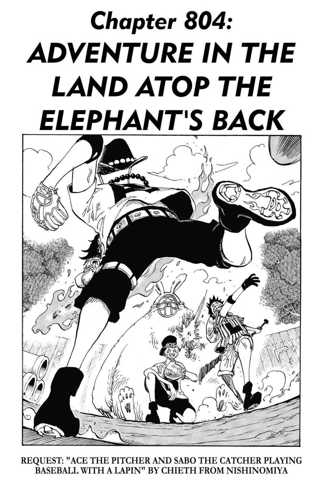 One Piece, Chapter 804 image 01