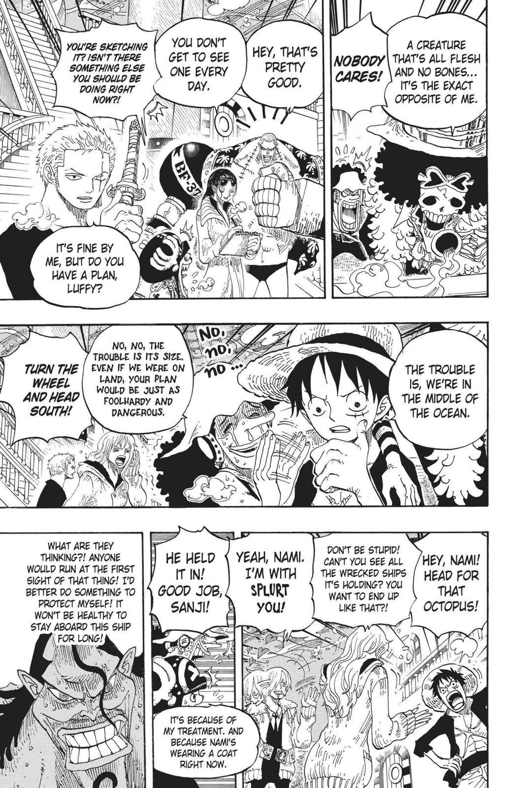 One Piece, Chapter 605 image 03