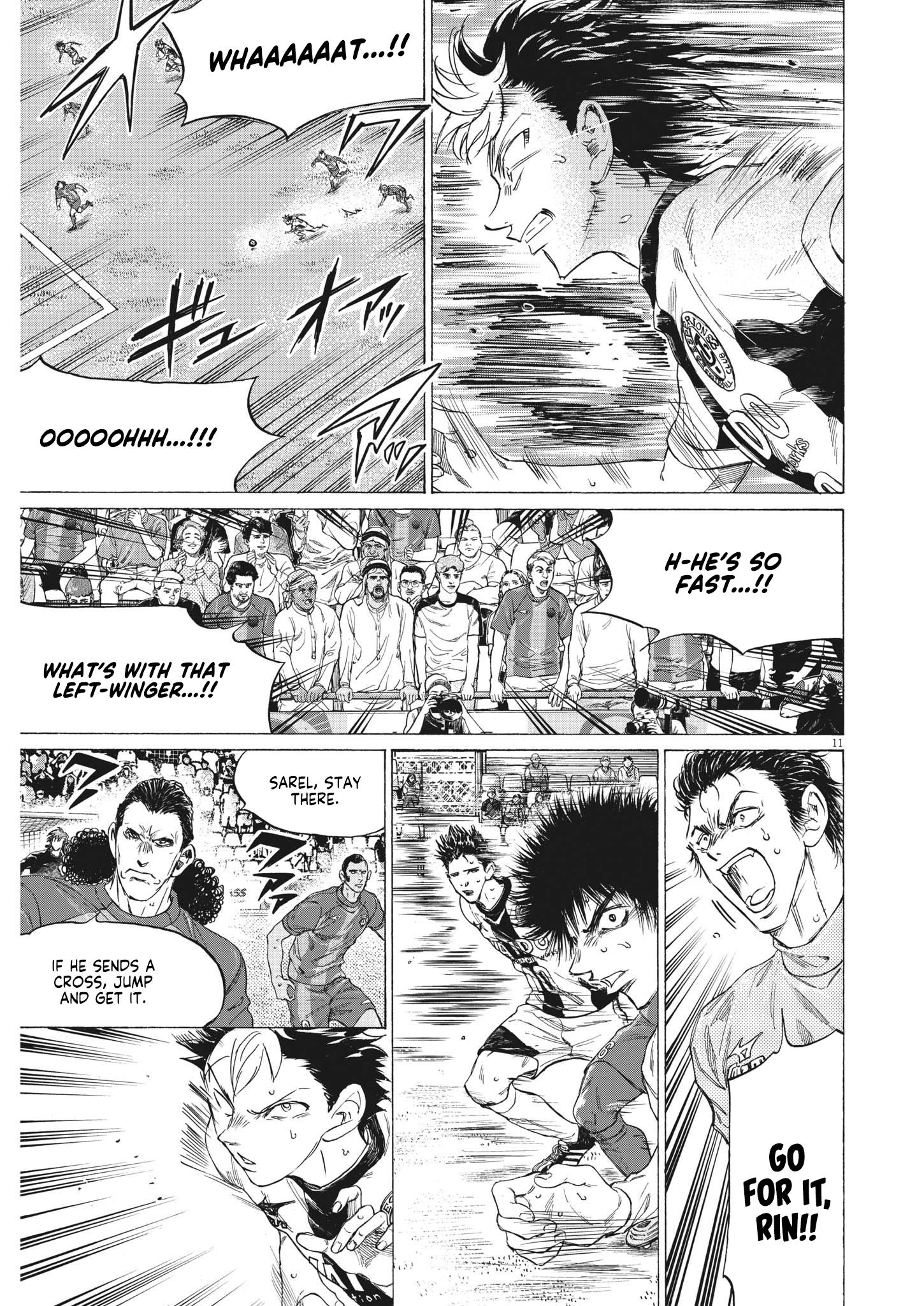 Read Ao Ashi Chapter 352: Even Vs. Barca on Mangakakalot