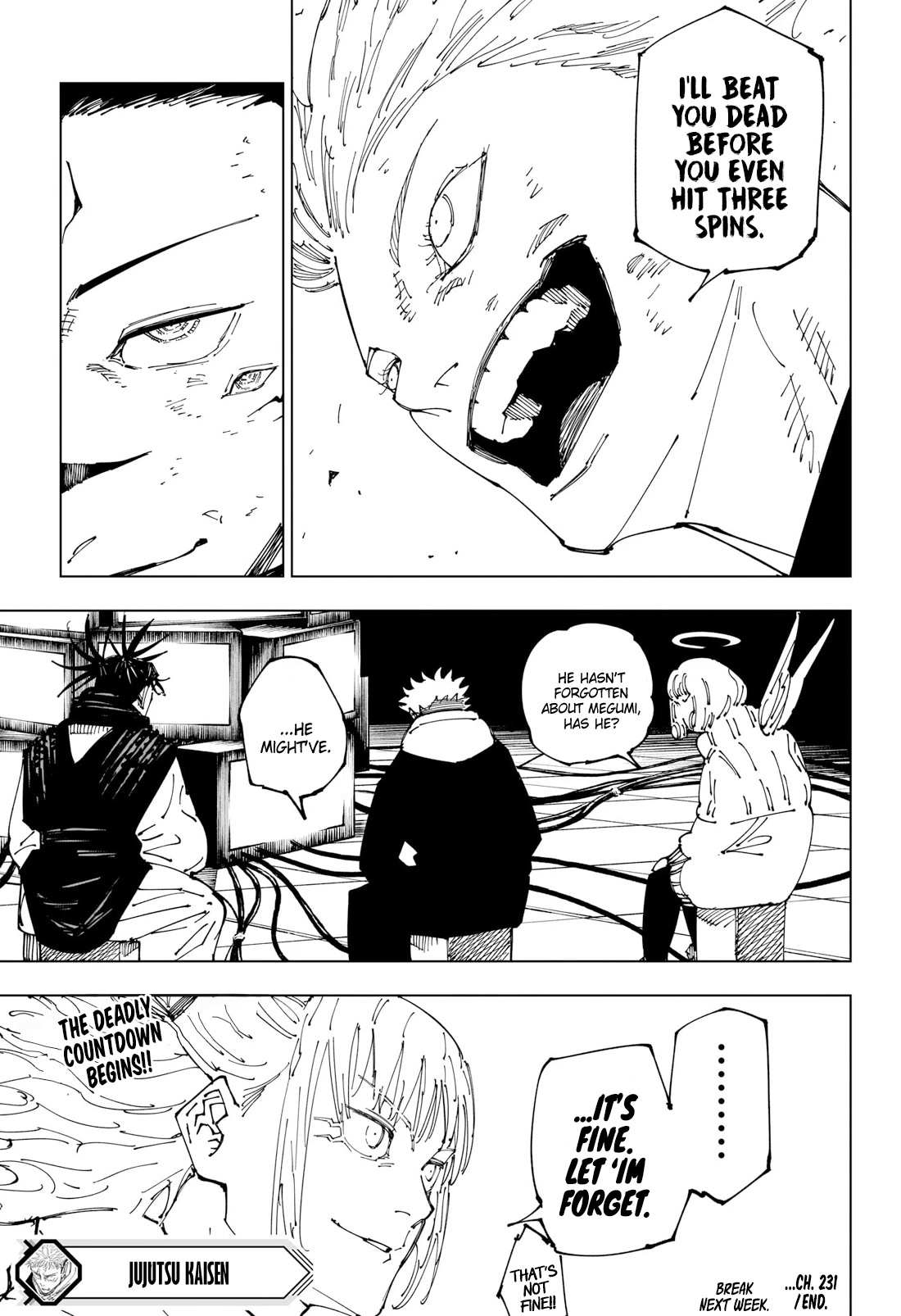 Jujutsu Kaisen, Chapter 231 image 20