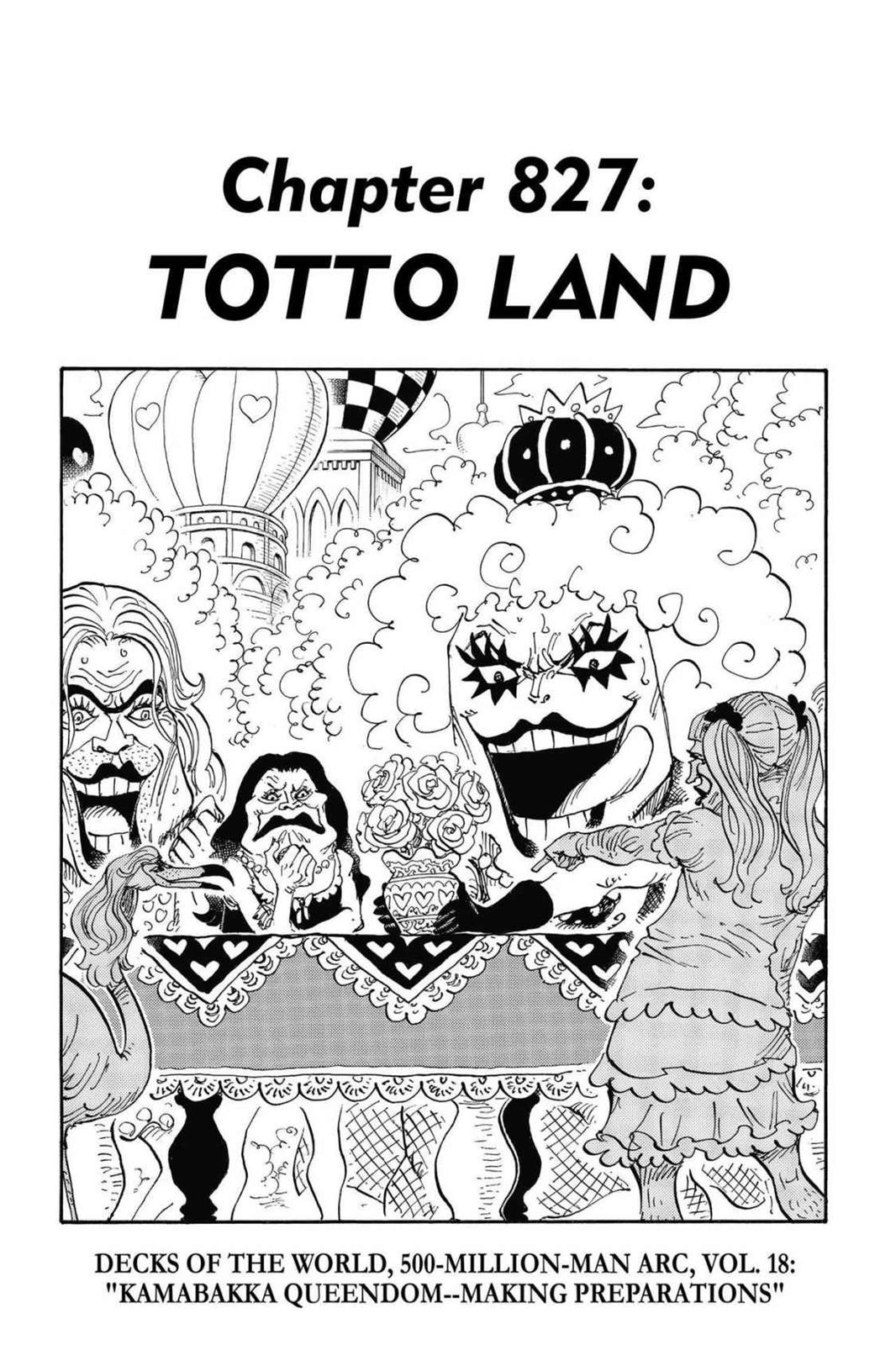 One Piece, Chapter 827 image 01