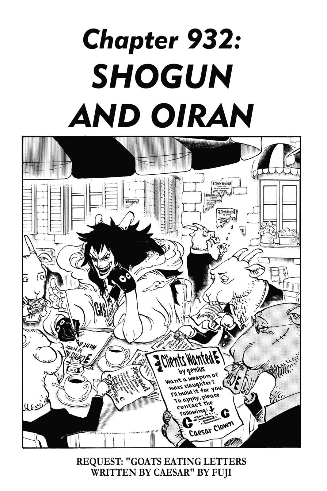 One Piece, Chapter 932 image 07