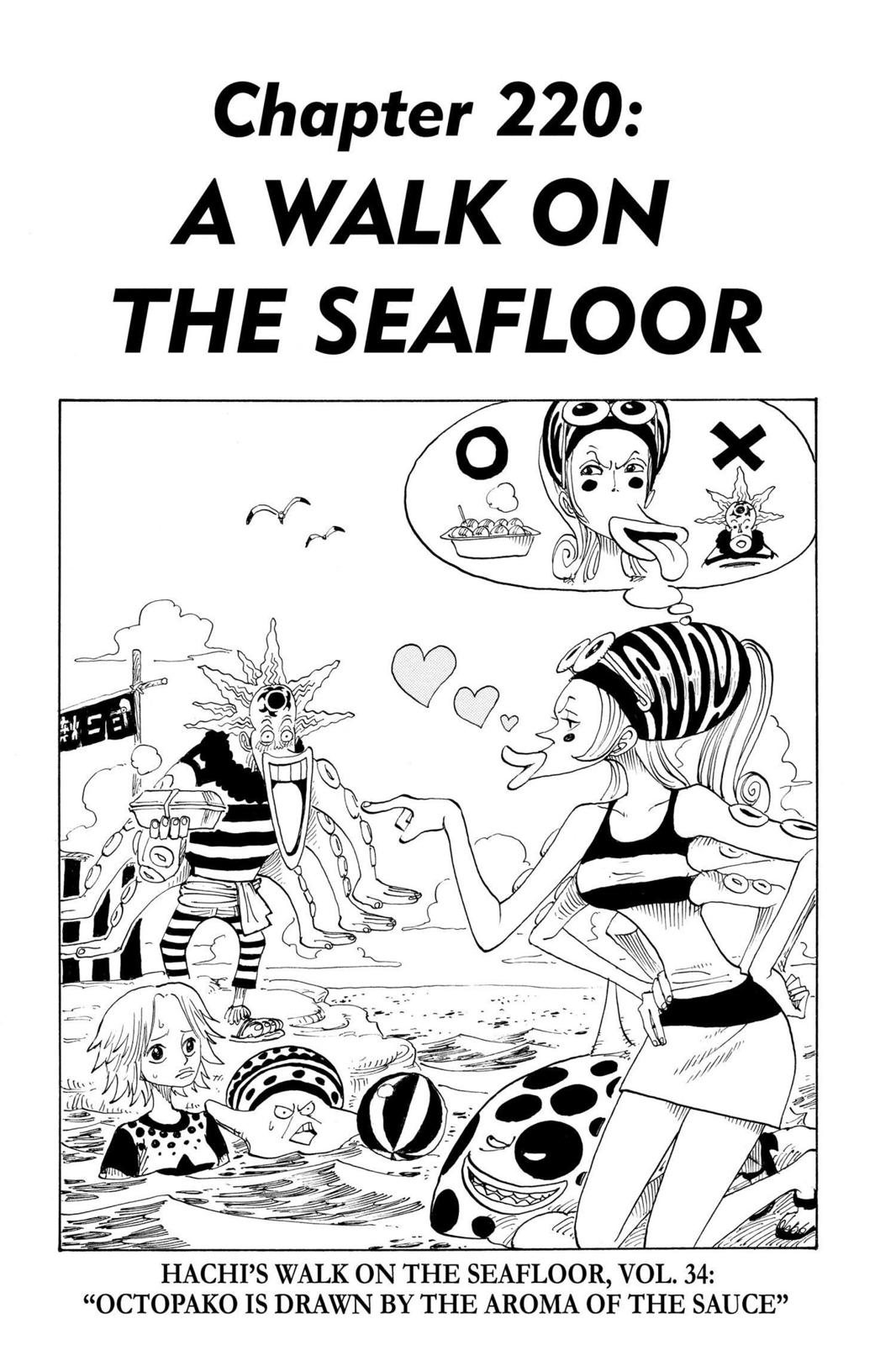 One Piece, Chapter 220 image 01