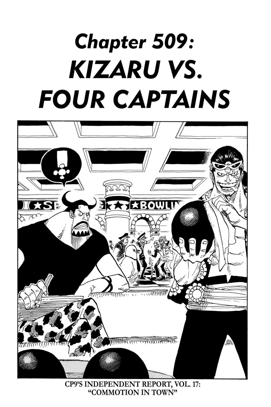 One Piece, Chapter 509 image 01