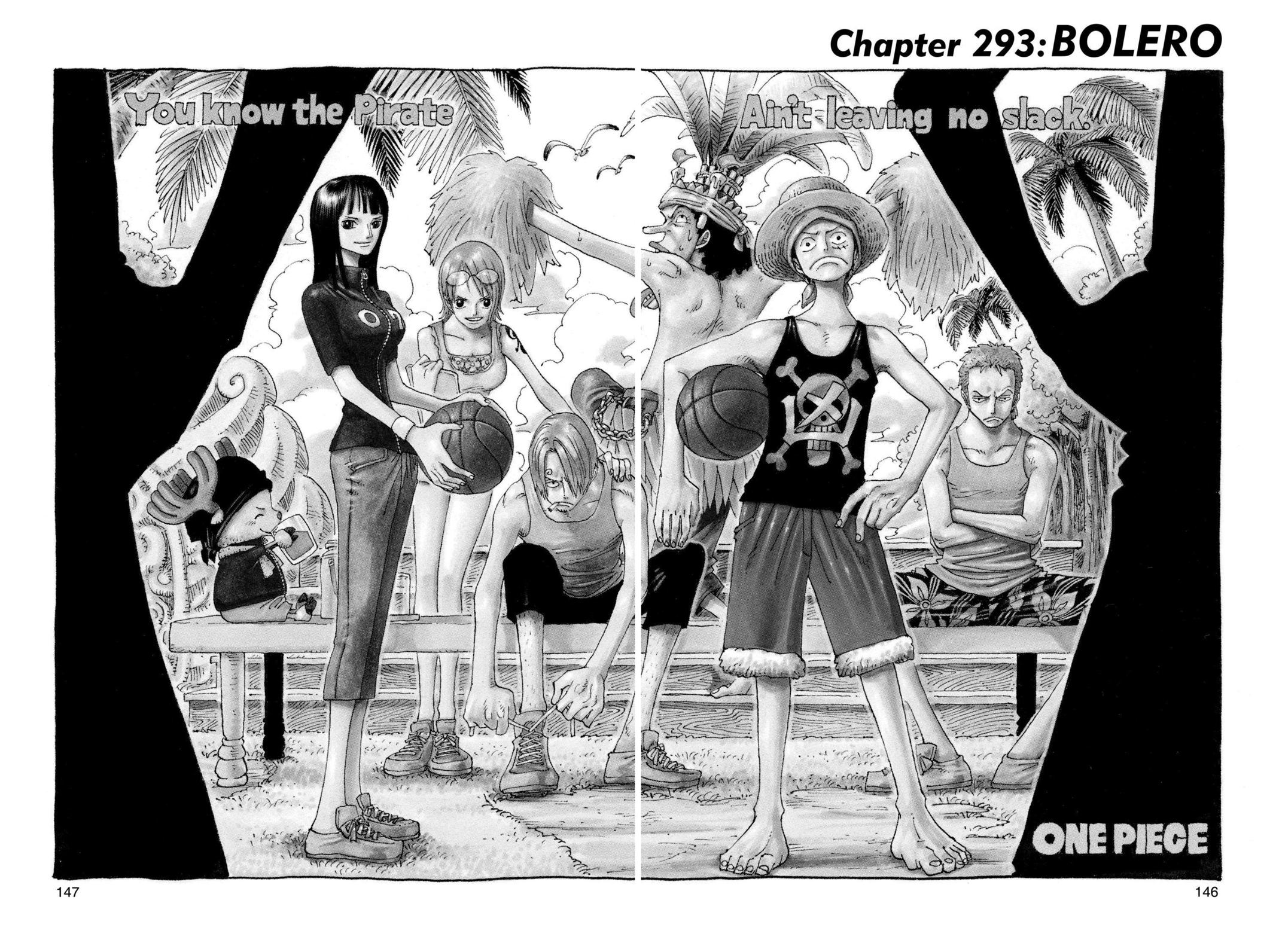 One Piece, Chapter 293 image 01