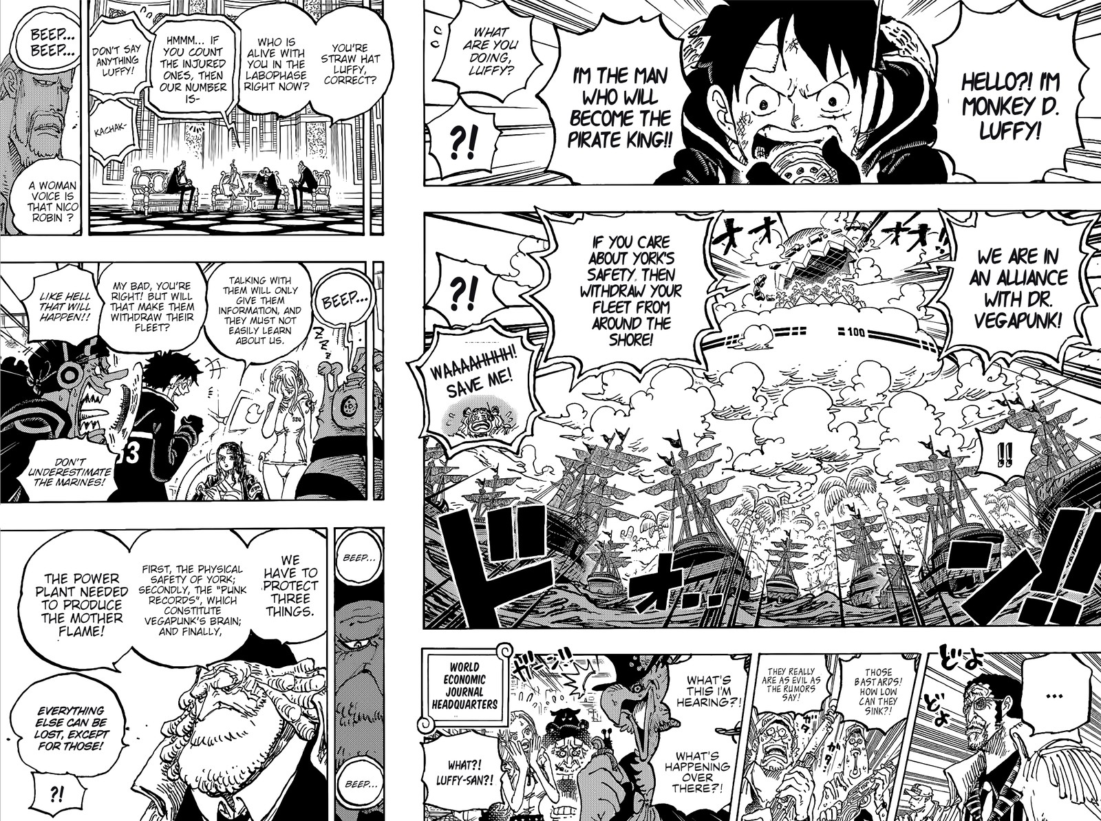 One Piece, Chapter 1090 image 02