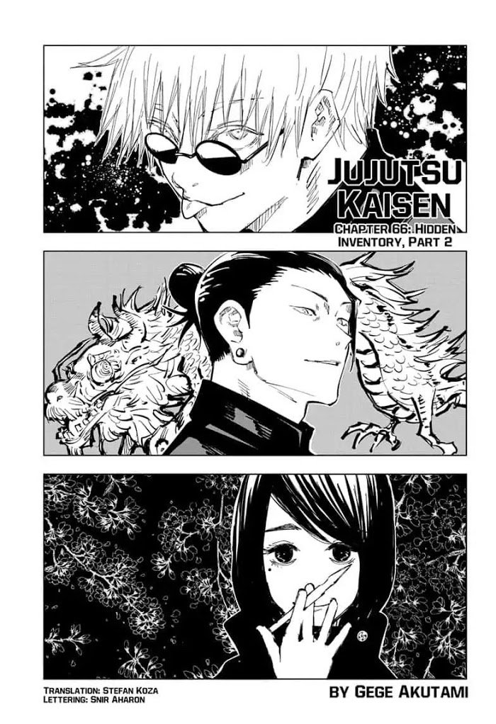 Jujutsu Kaisen, Chapter 66 image 01