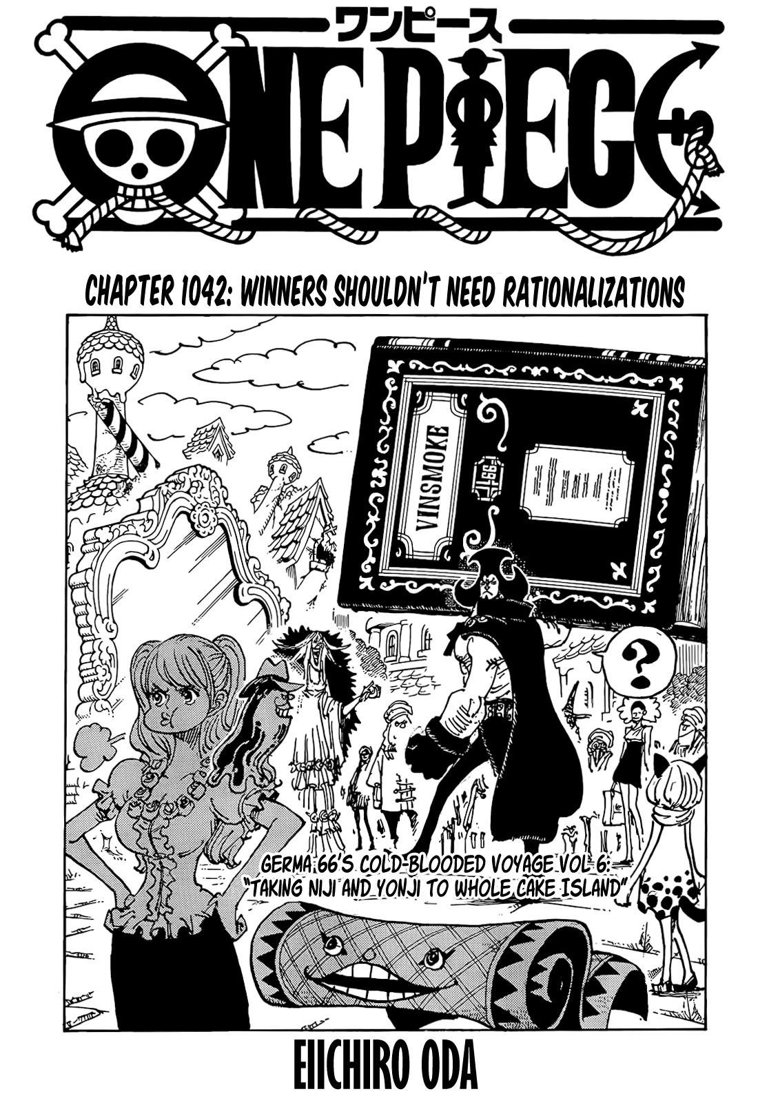 One Piece, Chapter 1042 image 01