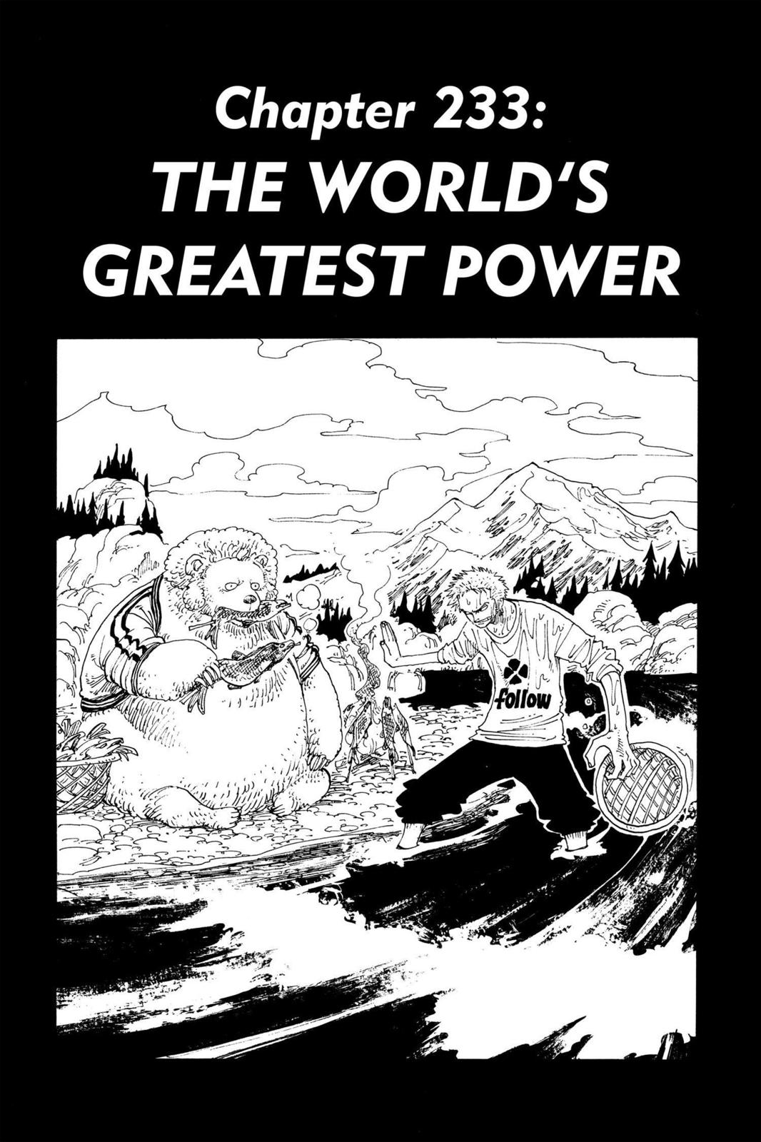 One Piece, Chapter 233 image 01