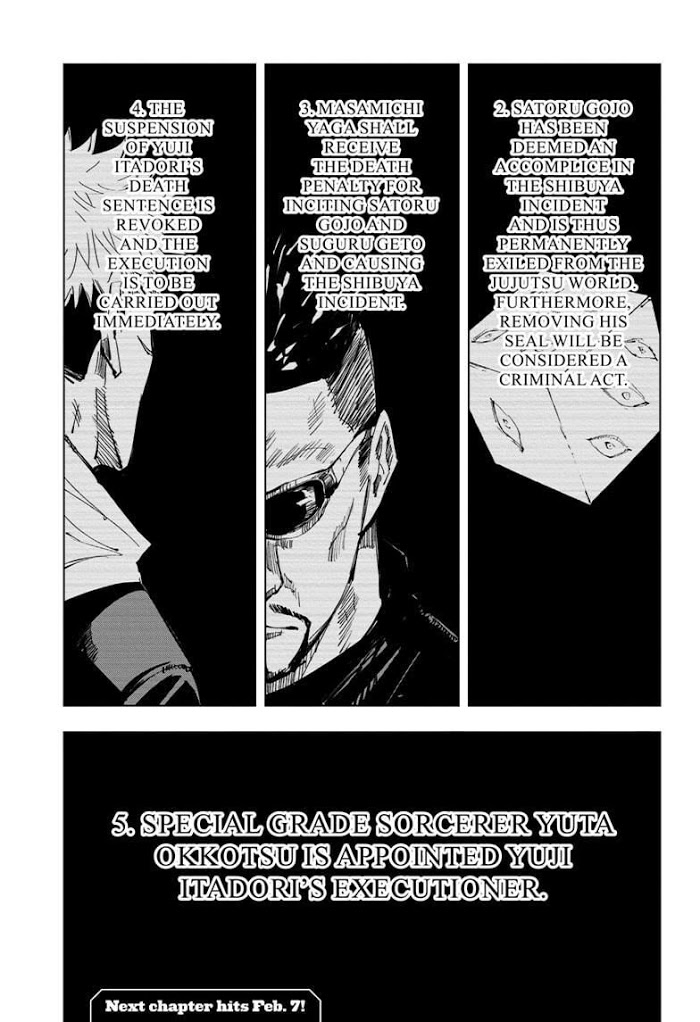 Jujutsu Kaisen, Chapter 137 image 20