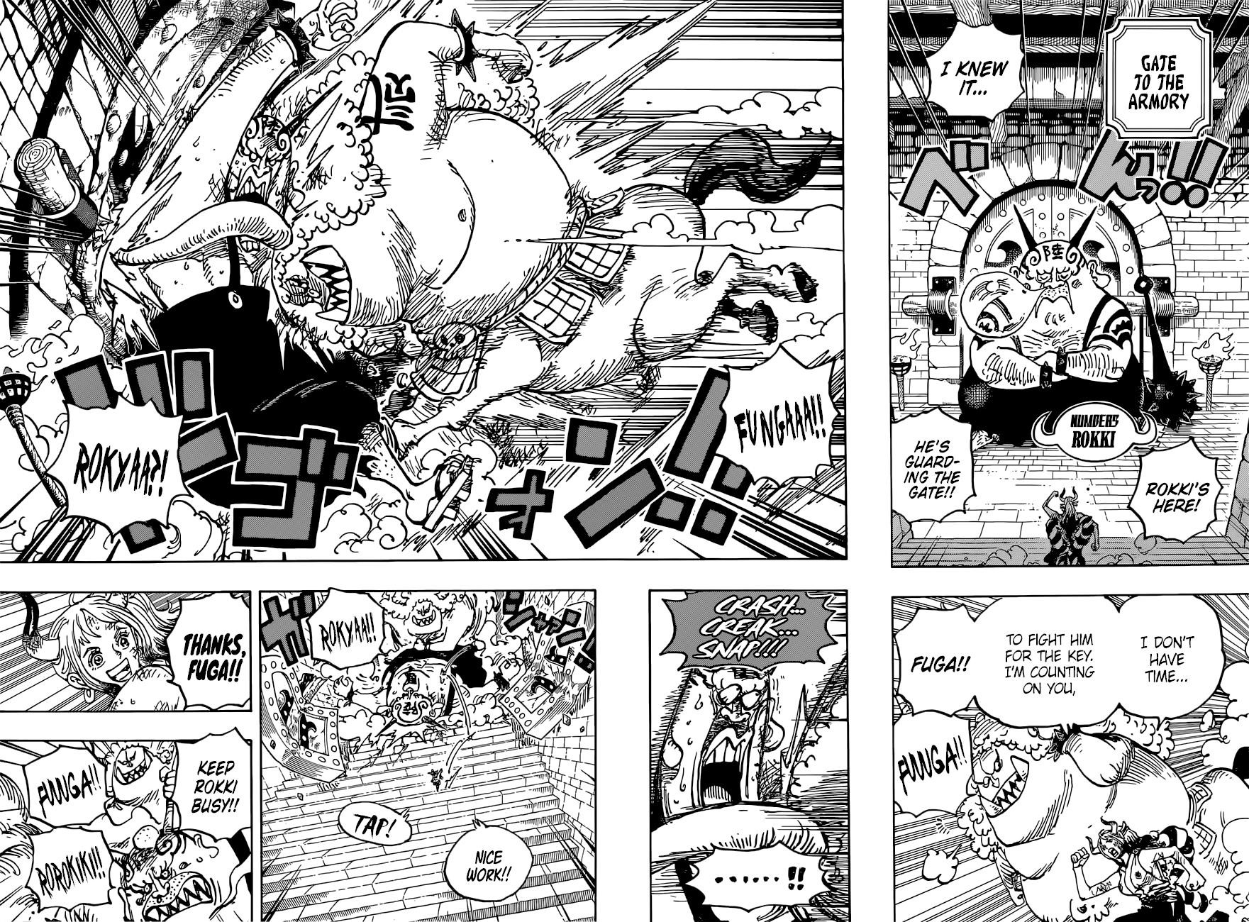 One Piece, Chapter 1036 image 08