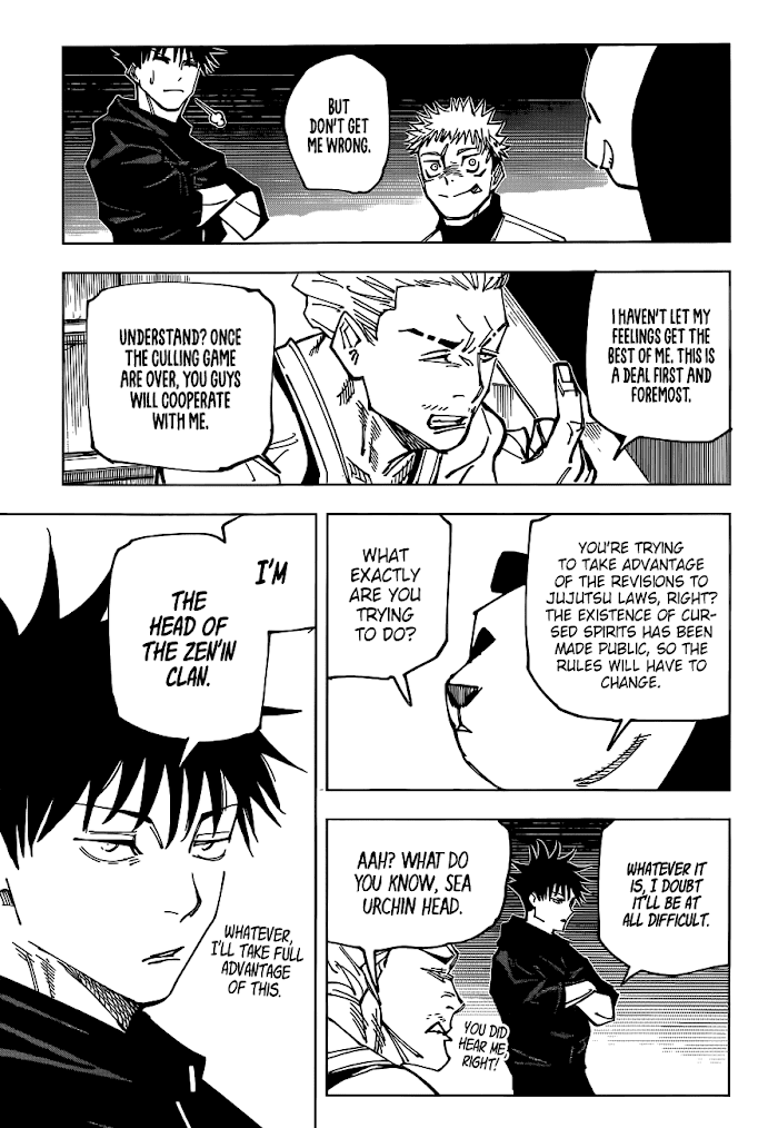 Jujutsu Kaisen, Chapter 158 image 04